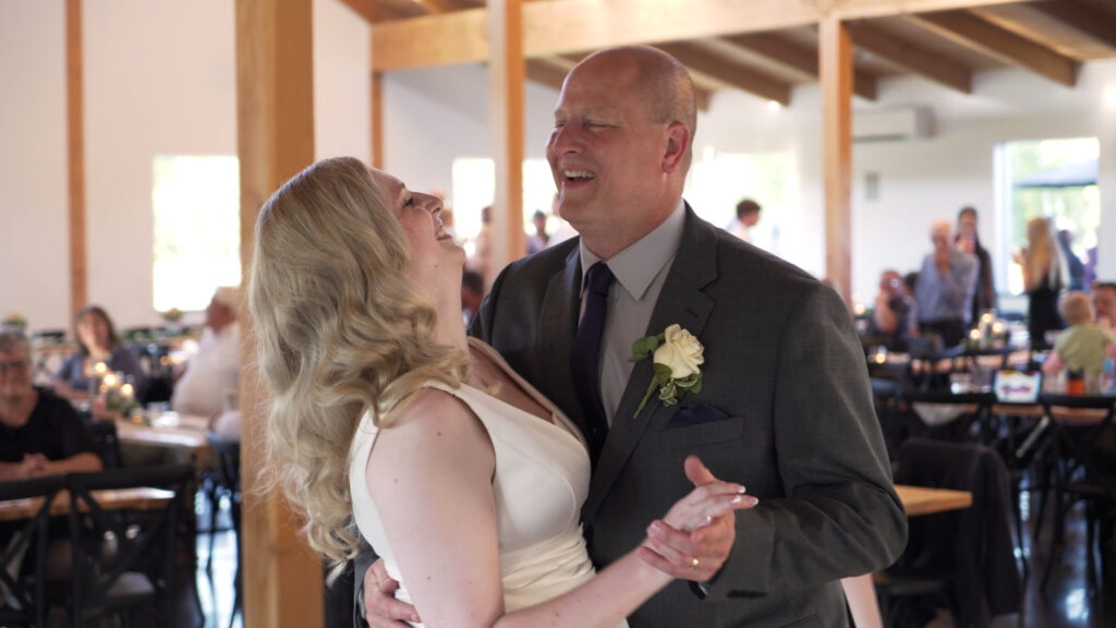 Father-Daughter dance shot at Ivy Black in Saginaw, MN.